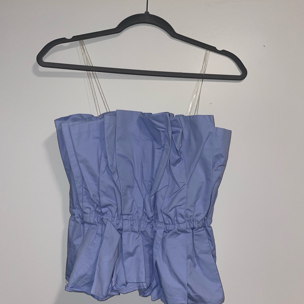 Pants Store Light Blue Tube Top
